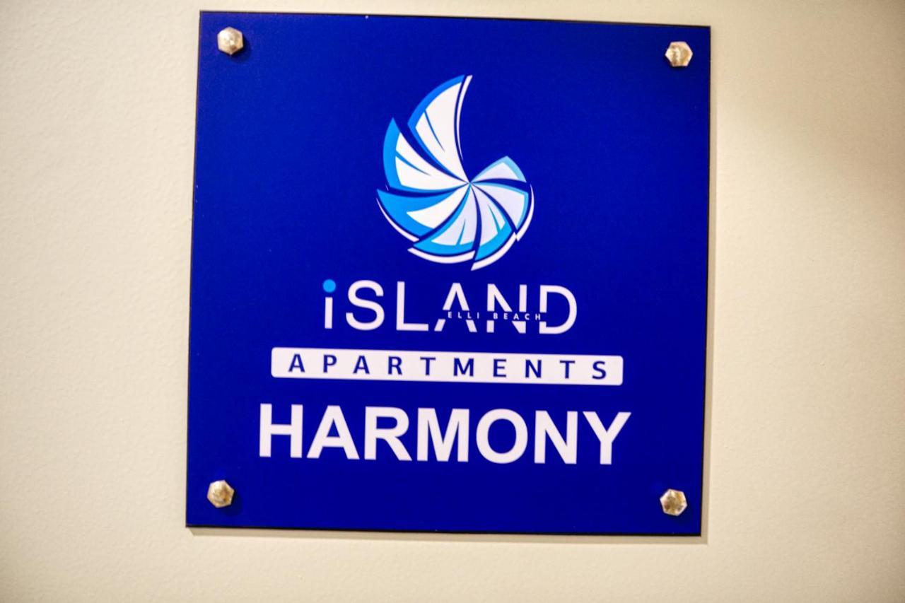 Rhodes Island Elli Beach Apartments Rhodes City ภายนอก รูปภาพ